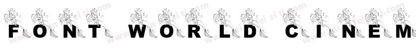 font world cinemaA字体转换